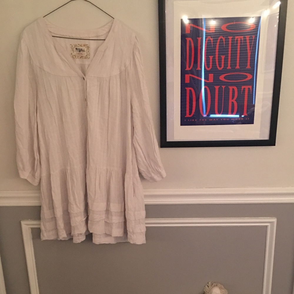 Holding horses dress